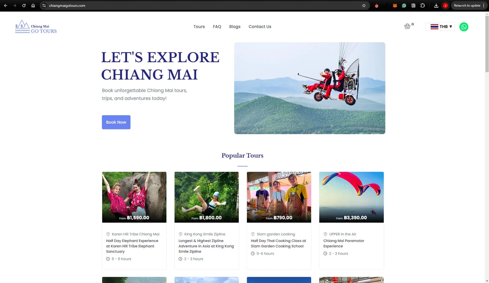 Chiang Mai Go Tours, Local tour operator